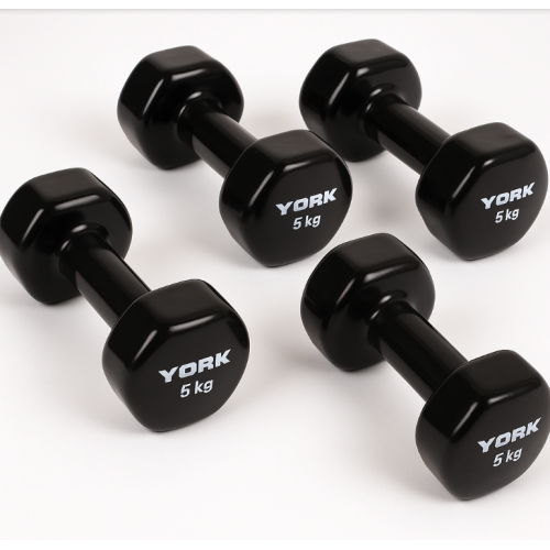 Гантель  York Fitness 2х5 кг - фото №4